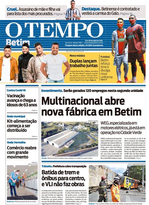 jornal o tempo betim últimas notícias - notícias de mg e região